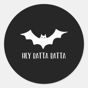 Funny Halloween Sell Softll Hey Tta Pun Coach Gift Classic Round Sticker