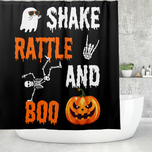 Funny Halloween Shake Rattle Boo Fun Pumpkin