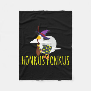 Funny halloween shirt honkus ponkus halloween fleece blanket