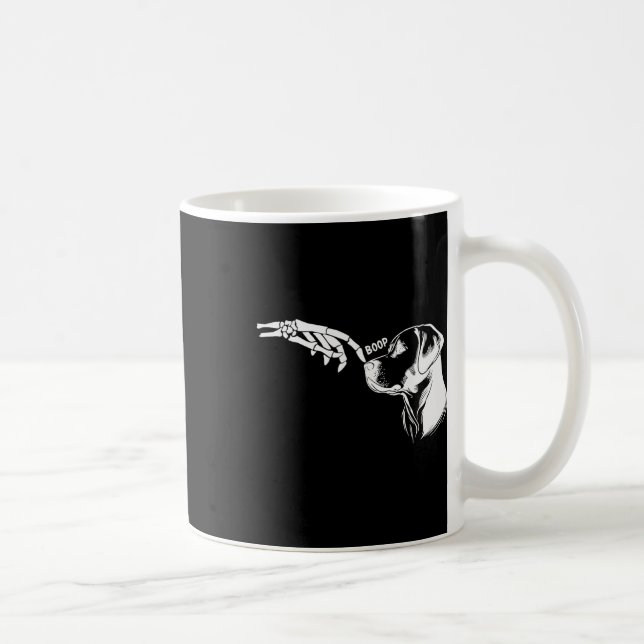 Funny Halloween Skeleton  Coffee Mug (Right)