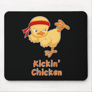 Funny Halloween Skeleton Drinking Margarita Tail Mouse Pad