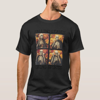 Funny Halloween Skeleton Nature Photobooth Sassy S T-Shirt