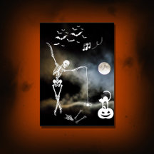 funny halloween skeleton party halloween