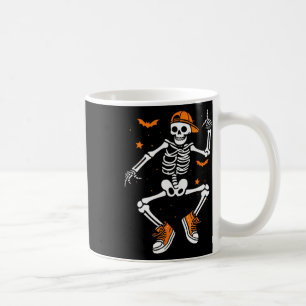 Funny Halloween Skeleton Trump Halloween Costume Coffee Mug