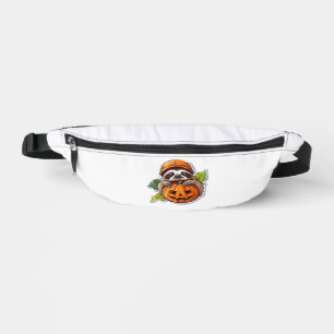 Funny Halloween Sloth Sticker Classic T-Shirt Fanny Pack
