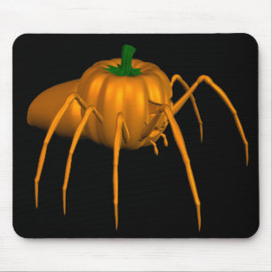 Funny Halloween Spider Mouse Pad