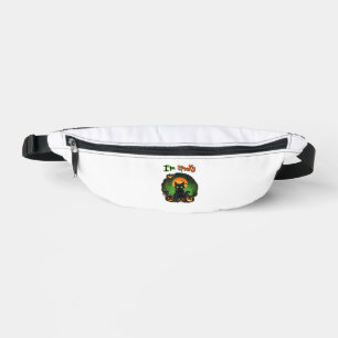 Funny Halloween Spooky Black Cat Pumpkin Bat Starr Fanny Pack