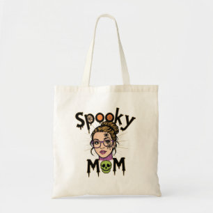Funny Halloween Spooky Mom Witch Mom Tote Bag