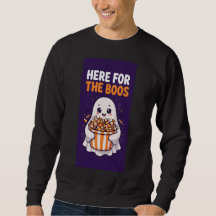 Funny Halloween Sweatshirt v2 Spooky Humour Cozy