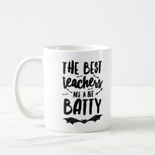 Funny Halloween Teachers The Best Teachers Are A B Coffee Mug