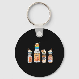 Funny Halloween Tee Crna Pacu ER ED ICU Cricital C Keychain