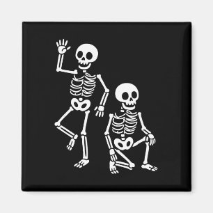 Funny Halloween Trump Skeleton Trump _1 Magnet