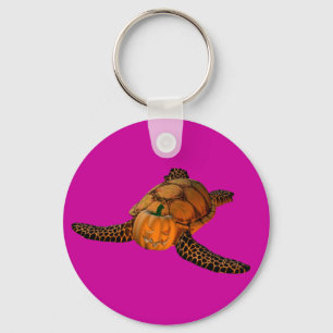 Funny Halloween Turtle Keychain