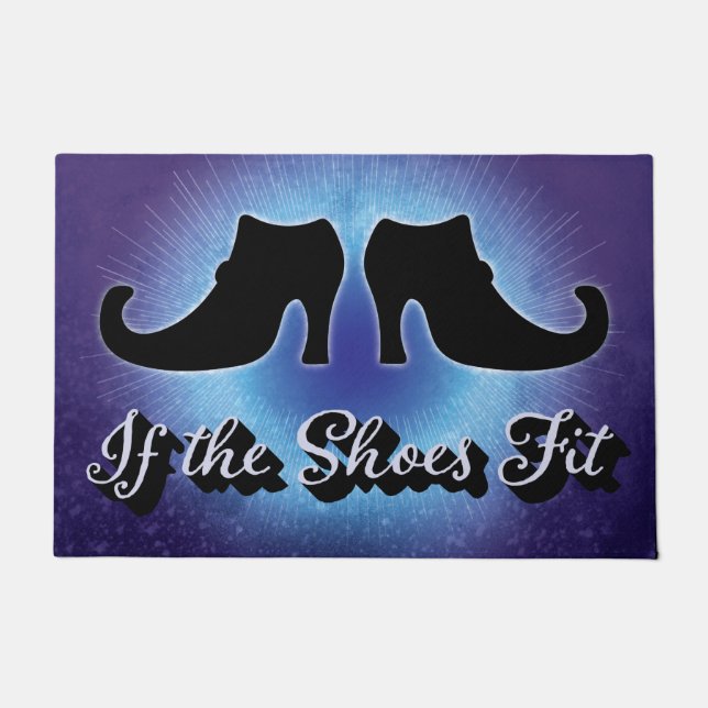 Funny Halloween Witch Doormat (Front)