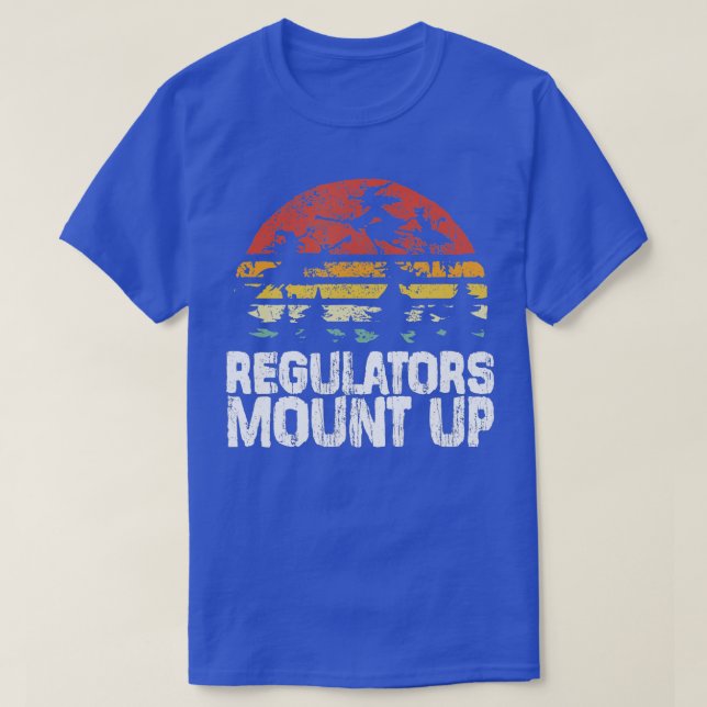 Funny Halloween Witch, Regulatorese Mount Up  (67) T-Shirt (Design Front)