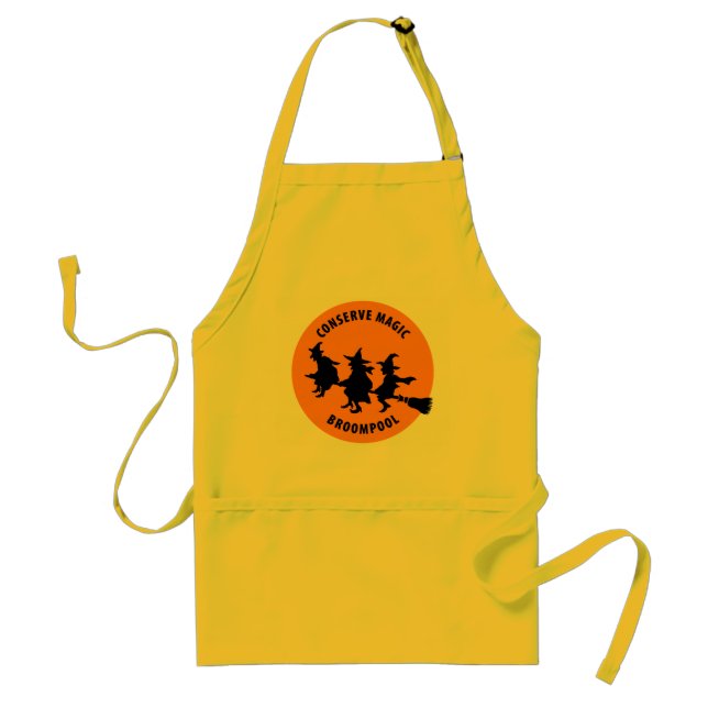 Funny Halloween Witches Standard Apron (Front)