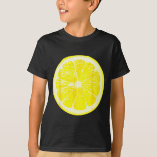 Funny Halloween Yellow Lemon Costume Fruit Costume T-Shirt