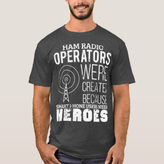 Funny Ham Radio Operator Radio Amateur Morse Code T-Shirt