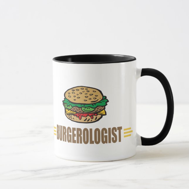 Funny Hamburger Mug (Right)
