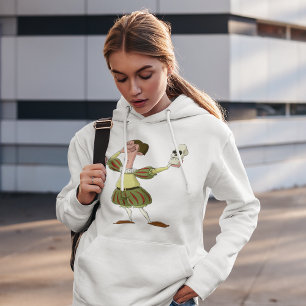 Funny Hamlet Shakespeare Actor Holding Skull Hoodie