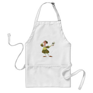 Funny Hamlet Shakespeare Actor Holding Skull Standard Apron