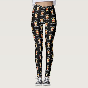 Funny Hamster Boxing Tall Enough for Your Shins  Leggings