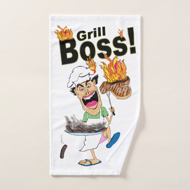 Funny hand towel for Dad (Hand Towel)