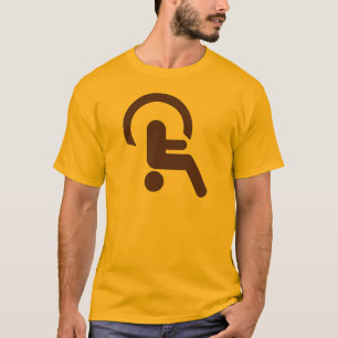Funny Handicap Upside Down Handicapped Shirt