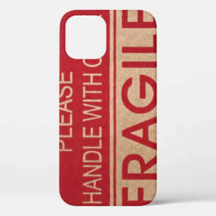 Funny handle with care, fragile sign Case-Mate iPh iPhone 12 Case
