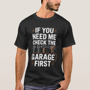 Funny Handyman And Carpenter Quote With Tools T-Shirt