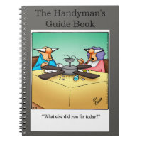 Funny Handyman's Guide Notebook Gift