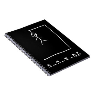 Funny Hangman Homework Notebook