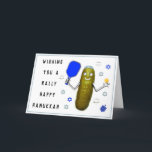 Funny Hanukkah Cards<br><div class="desc">Creative Hanukkah pickleball greeting cards. Edit text to customize for family and pickleball friends.</div>
