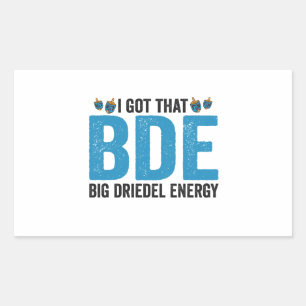 Funny Hanukkah Dreidel Jewish Game Holiday Humour Sticker