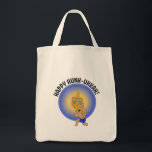 Funny Hanukkah Hunk Holiday Tote Bag<br><div class="desc">What's better than winning at dreidel? Getting a Hanukkah hunk,  obviously! Use for gelt!</div>