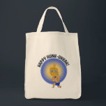 Funny Hanukkah Hunk Holiday Tote Bag<br><div class="desc">What's better than winning at dreidel? Getting a Hanukkah hunk,  obviously! Use for gelt! xo Pun Daddy Cards</div>