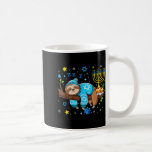 Funny Hanukkah Sloth Jewish Chanukah Sleeng Hanukk Coffee Mug<br><div class="desc">Funny Hanukkah Sloth Jewish Chanukah Sleeng Hanukkah</div>