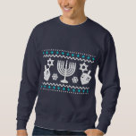 Funny Hanukkah Ugly Holiday Sweater<br><div class="desc">Funny Jewish Ugly Holiday Sweater</div>