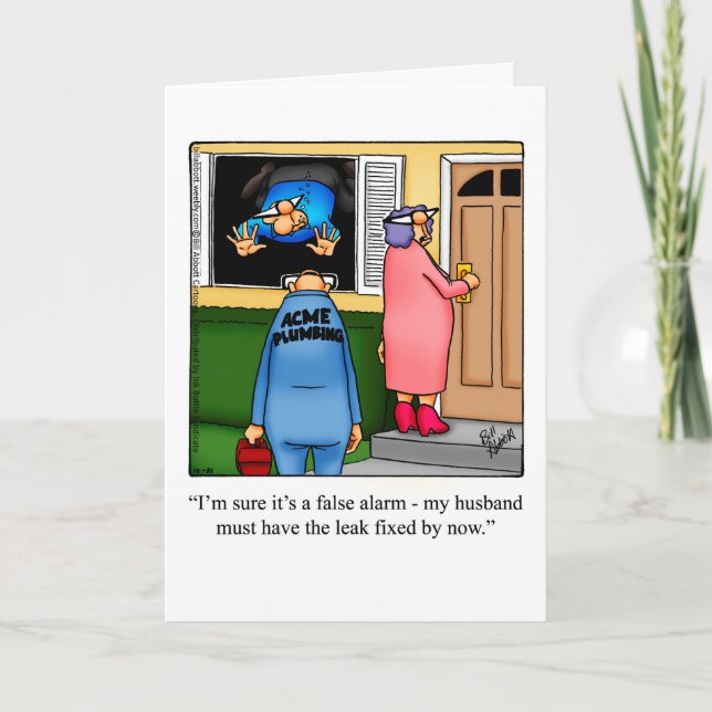 Funny Happy Anniversary Card For Them (Front)