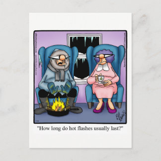 Funny Happy Anniversary Humour Postcard