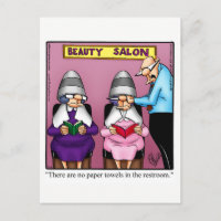 Funny Happy Anniversary Humour Postcard