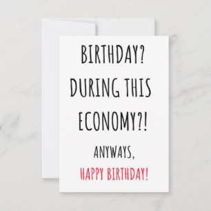 Funny Happy Birthday card