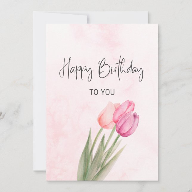 Funny Happy birthday Card  (Front)