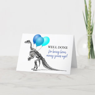 Funny Happy Birthday   Old Age Card