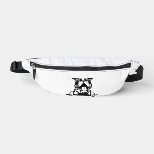 Funny happy Bulldog Fanny Pack