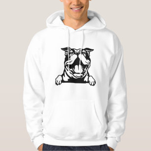 Funny happy Bulldog Hoodie