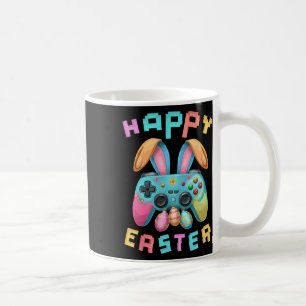 Funny Happy Easter Bunny Gaming Controller Gamer B Coffee Mug