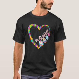 Funny Happy Easter Day Autism Awareness Support Ap T-Shirt