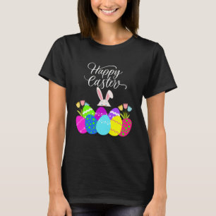 Funny Happy Easter Egg Hunt Cute Bunny Ears Sister T-Shirt