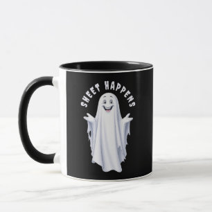 Funny Happy Ghost Mug